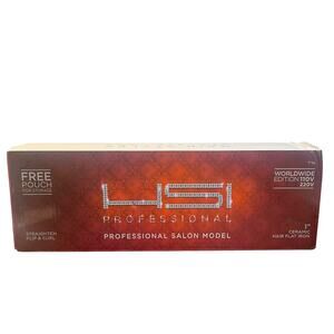 HSI Professional E038 1 inch 1st Generation Ceramic Flat Iron Hair Straightener